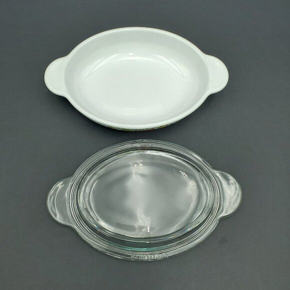 Corningware Spice of Life Small Oval Casserole Dish with Glass Lid Oval Grab-It - Picture 6 of 9